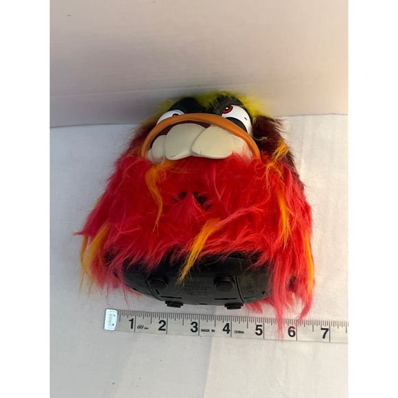 Grunies Monster Plush Toy Furball Character Red Yellow Fluffy - Picture 5 of 5